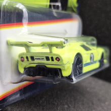 Load image into Gallery viewer, Hot Wheels 2024 Ford GT Neon Yellow Neon Speeders 3/8 New Long Card