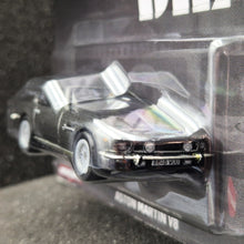 Load image into Gallery viewer, Hot Wheels 2024 Aston Martin V8 No Time To Die 007 Dark Grey Pop Culture Mix 4 New Long Card
