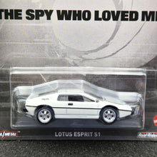 Load image into Gallery viewer, Hot Wheels 2024 Lotus Esprit S1 The Spy Who Loved Me 007 Dark Grey Pop Culture Mix 4 New Long Card