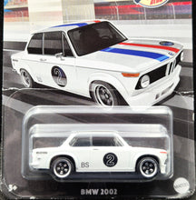 Load image into Gallery viewer, Hot Wheels 2024 BMW 2002 White Vintage Racing Club Series 3/6 New Long Card