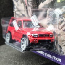 Load image into Gallery viewer, Hot Wheels 2024 Mitsubishi Pajero Evolution Red Terra Trek Car Culture 5/5 New