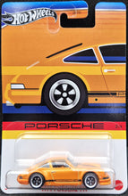 Load image into Gallery viewer, Hot Wheels 2024 1971 Porsche 911 Orange Porsche Series 2/6 New Long Card