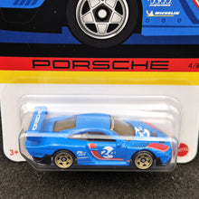 Load image into Gallery viewer, Hot Wheels 2024 Porsche 935 Blue Porsche Series 4/6 New Long Card