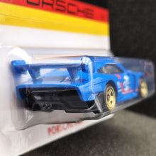 Load image into Gallery viewer, Hot Wheels 2024 Porsche 935 Blue Porsche Series 4/6 New Long Card