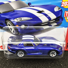 Load image into Gallery viewer, Hot Wheels 2025 '96 Dodge Viper GTS Blue #176 Then and Now 4/10 New