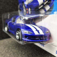 Load image into Gallery viewer, Hot Wheels 2025 '96 Dodge Viper GTS Blue #176 Then and Now 4/10 New