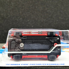 Load image into Gallery viewer, Hot Wheels 2025 '73 Honda Civic Custom Red #231 Then and Now 9/10 New Long Card