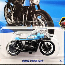 Load image into Gallery viewer, Hot Wheels 2025 Honda CB750 Cafe Turquoise #150 HW Moto 1/5 New Long Card