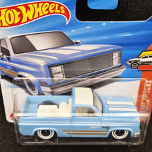 Load image into Gallery viewer, Hot Wheels 2025 '83 Chevy Silverado Light Blue #157 HW Hot Trucks 9/10 New