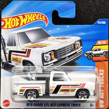 Load image into Gallery viewer, Hot Wheels 2025 1978 Dodge Li'L Red Express Truck White #173 HW Hot Trucks 10/10 New