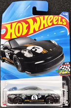 Load image into Gallery viewer, Hot Wheels 2025 Porsche 911 GT3 Black #74 HW Race Day 1/10 New Long Card
