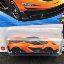 Load image into Gallery viewer, Hot Wheels 2025 McLaren W1 Orange #142 HW Race Day 6/10 New Long Card