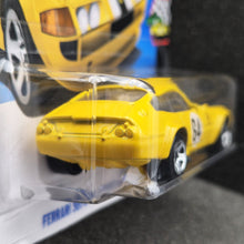 Load image into Gallery viewer, Hot Wheels 2025 Ferrari 365 GTB4 Competizione Yellow #222 HW Race Day 10/10 New