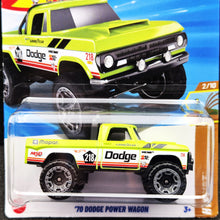 Load image into Gallery viewer, Hot Wheels 2025 '70 Dodge Power Wagon Light Green #56 HW Dirt 2/10 New Long Card