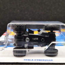 Load image into Gallery viewer, Hot Wheels 2025 Tesla Cyberquad Silver #82 HW Dirt 4/10 New Long Card