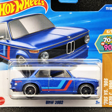 Load image into Gallery viewer, Hot Wheels 2025 BMW 2002 Blue #77 HW: '70s VS. '90s 5/10 New