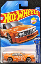 Load image into Gallery viewer, Hot Wheels 2025 BMW 635 CSi Orange #185 Wild Widebody 1/5 New Long Card