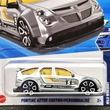 Load image into Gallery viewer, Hot Wheels 2025 Pontiac Aztek Custom Silver #205 Wild Widebody 3/5 New Long Card