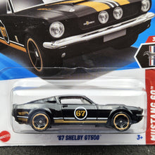 Load image into Gallery viewer, Hot Wheels 2025 '67 Shelby GT500 Black #161 Mustang 60 3/5 New Long Card