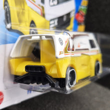 Load image into Gallery viewer, Hot Wheels 2025 VW T3 Custom White/Yellow #200 Peak Pursuit 3/10 New