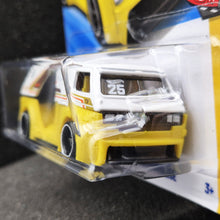 Load image into Gallery viewer, Hot Wheels 2025 VW T3 Custom White/Yellow #200 Peak Pursuit 3/10 New Long Card