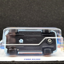 Load image into Gallery viewer, Hot Wheels 2025 Ford RS200 Gulf Racing Blue #247 Peak Pursuit 9/10 New Long Card