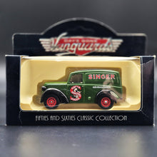 Load image into Gallery viewer, Lledo Days Gone/Vanguards 1950 Morris Z Van - Singer Sewing Machine #58009 Diecast