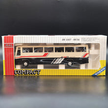 Load image into Gallery viewer, Joal Compact Volvo C10M Coach - "Jetways Travellers" #149 White/Black 1:50 Die Cast Model