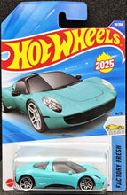 Load image into Gallery viewer, Hot Wheels 2025 Gordon Murray Automotive T.33 Teal #90 Factory Fresh 4/5 New Long Card