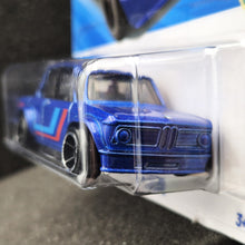 Load image into Gallery viewer, Hot Wheels 2025 BMW 2002 Blue #77 HW: '70s VS. '90s 5/10 New Long Card