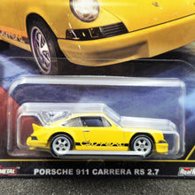 Load image into Gallery viewer, Hot Wheels 2025 Porsche 911 Carrera RS 2.7 Yellow Hammer Drop Car Culture 4/5 New