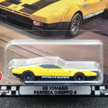 Load image into Gallery viewer, Hot Wheels 2024 De Tomaso Pantera Gruppo 4 Yellow Hot Wheels Boulevard #110 New