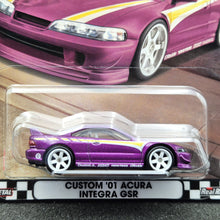 Load image into Gallery viewer, Hot Wheels 2024 Custom '01 Acura Integra GSR Purple #107 Hot Wheels Boulevard New