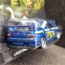 Load image into Gallery viewer, Hot Wheels 2025 Lancer Evolution VII Dark Blue Fast & Furious Graphic Remix 2/5 New