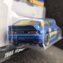 Load image into Gallery viewer, Hot Wheels 2025 1985 Honda CR-X Satin Blue Peanuts 75 Years Series 2/5 New