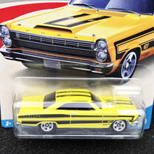 Load image into Gallery viewer, Hot Wheels 2023 1966 Ford Fairlane 427 Yellow American Steel 1/8 New Long Card