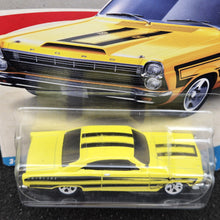 Load image into Gallery viewer, Hot Wheels 2023 1966 Ford Fairlane 427 Yellow American Steel 1/8 New Long Card
