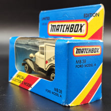 Load image into Gallery viewer, Matchbox 1989 Ford Model A Van The Australian White Series 1-75 MB38 Limited Edition Boxed