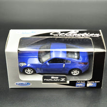 Load image into Gallery viewer, Welly 2003 Nissan Fairlady Z (350Z) Dark Blue 1:36 #42329 Collection Series Boxed