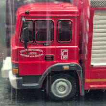 Load image into Gallery viewer, Amercom 1991 Iveco FSR 135.17 Fire Engine France Fire & Rescue Truck 1:57 Die Cast Model