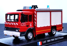 Load image into Gallery viewer, Amercom 1991 Iveco FSR 135.17 Fire Engine France Fire & Rescue Truck 1:57 Die Cast Model