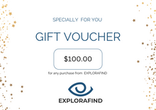 Load image into Gallery viewer, EXPLORAFIND VIRTUAL GIFT CARDS