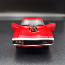 Load image into Gallery viewer, Explorafind 1969 Dodge Charger 500 Red 1:32 Die Cast Car