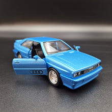Load image into Gallery viewer, Explorafind 1982 Audi Quattro Blue 1:36 Die Cast Car