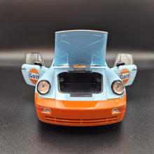 Load image into Gallery viewer, Explorafind 1994 Porsche 964 Turbo Carrera RS Gulf Blue 1:24 Die Cast Car