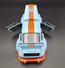 Load image into Gallery viewer, Explorafind 1994 Porsche 964 Turbo Carrera RS Gulf Blue 1:24 Die Cast Car