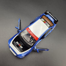 Load image into Gallery viewer, Explorafind 2016 Mitsubishi Lancer Evolution X Blue 1:32 Die Cast Car