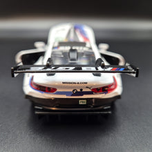 Load image into Gallery viewer, Explorafind 2018 BMW M8 GTE #82 2018-19 FIA WEC Race Car White 1:32 Die Cast Car