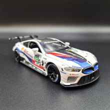 Load image into Gallery viewer, Explorafind 2018 BMW M8 GTE #82 2018-19 FIA WEC Race Car White 1:32 Die Cast Car