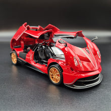 Load image into Gallery viewer, Explorafind 2018 Pagani Huayra Red 1:32 Die Cast Car